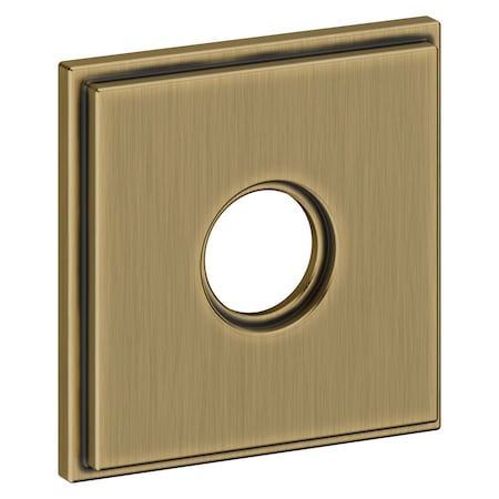 Baldwin Half Dummy Rosettes Antique Brass R050.050.IDM